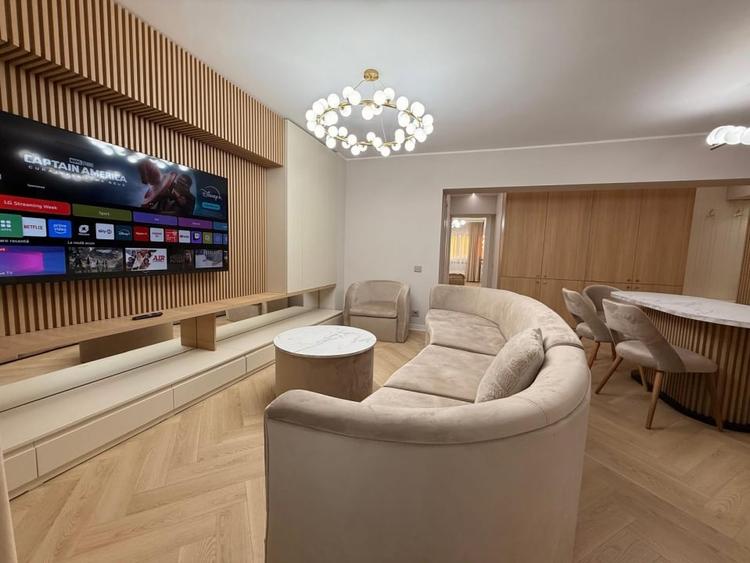 Apartament cu 2 camere semidecomandat, mobilat în Zimbru