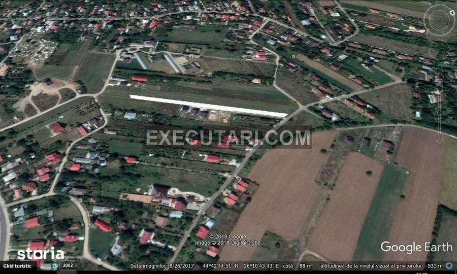 SNAGOV SAT - Teren- 2410m2 - Toate utilitatile - Zona de Vile - 2