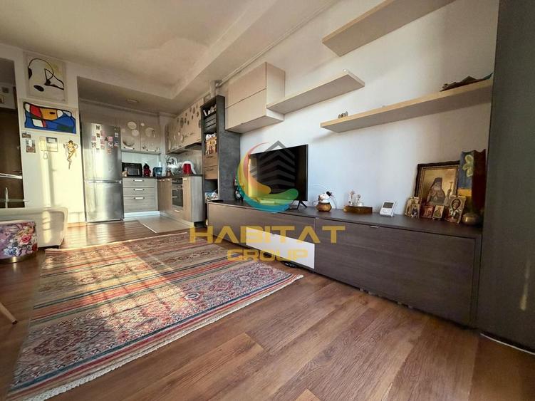 Apartament cu 2 camere semidecomandat, mobilat în Ștefăneștii de Jos