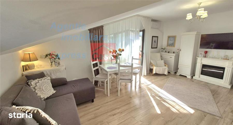 Apartament cu 3 camere, mobilat în Bucium