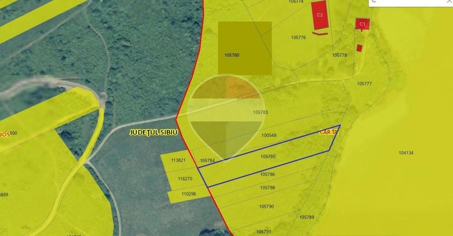 Teren agricol extravilan de 5700 mp, în Colun