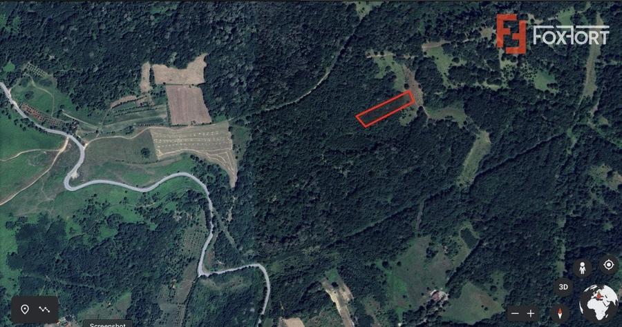 Teren Construcții extravilan de 5755 mp, în Central