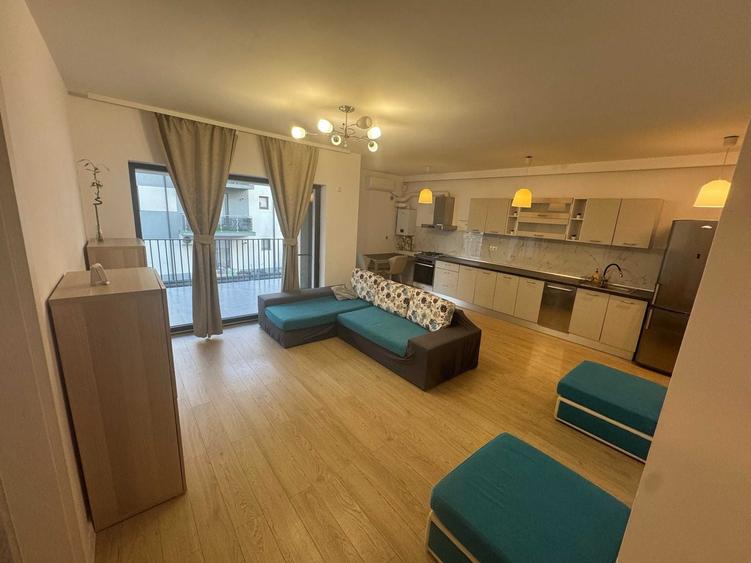 Apartament cu 2 camere decomandat, mobilat în Tunari