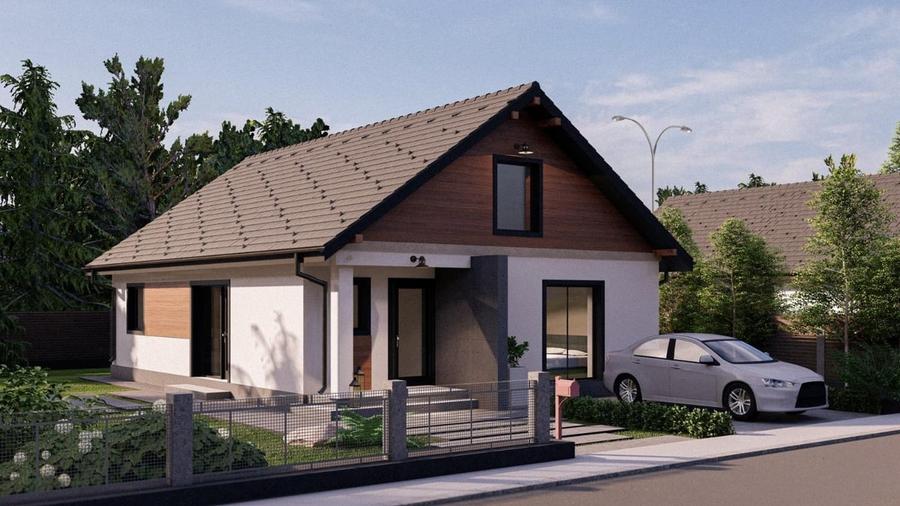 Casă cu 3 camere cu Teren 383 Mp în Dascălu