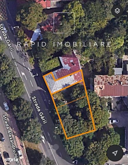 Casă cu 3 camere semidecomandat cu Teren 228 Mp în Gării