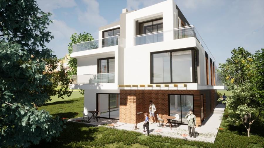 Duplex cu 5 camere cu Canalizare în Iris