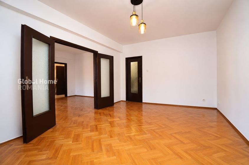 Apartament cu 3 camere circular, mobilat în Universitate