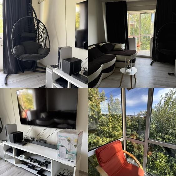 Apartament cu 2 camere semidecomandat în Exterior Vest