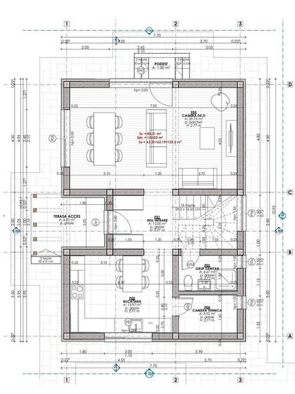 Casă cu 4 camere cu Teren 608 Mp în Prejmer