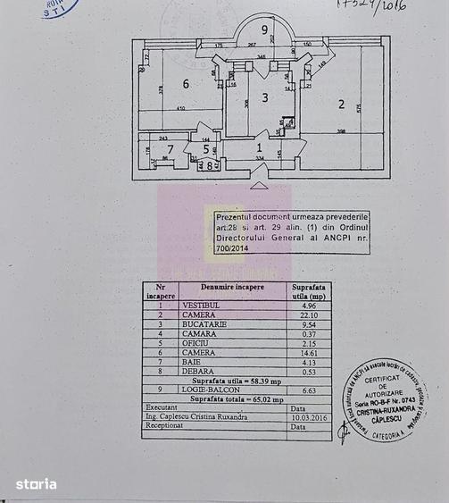 Apartament cu 2 camere decomandat în Decebal