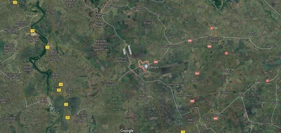 Teren Construcții intravilan de 1079 mp, în Vălcani