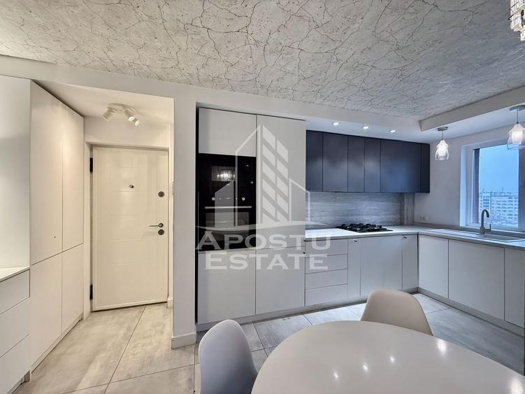 Apartament cu 3 camere semidecomandat, mobilat în Iosefin