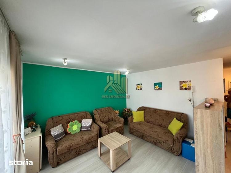Apartament cu 2 camere decomandat, mobilat în Sânpetru