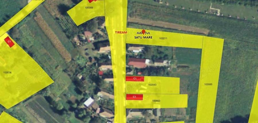 Teren de 1440 mp, în Central