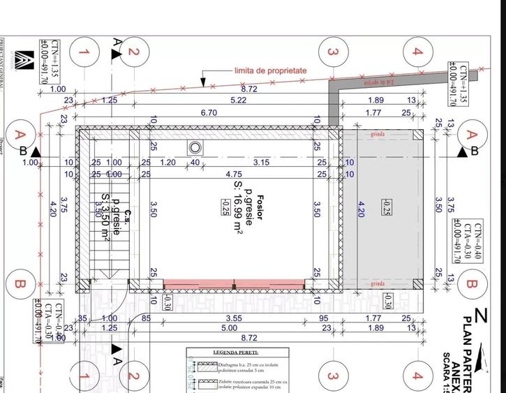 Casă cu 4 camere cu Teren 500 Mp în Baciu