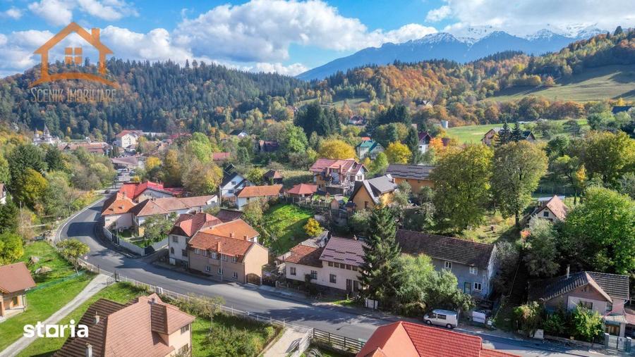 Casă cu 3 camere cu Teren 385 Mp în Bran