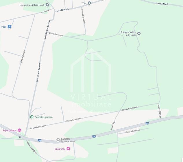 Teren Construcții intravilan de 250 mp, în Daia