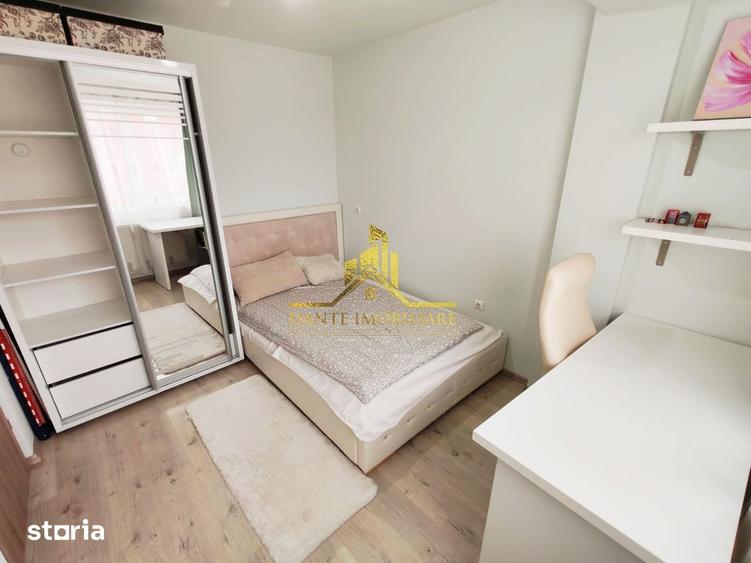 Apartament cu 2 camere semidecomandat, mobilat în Între Lacuri