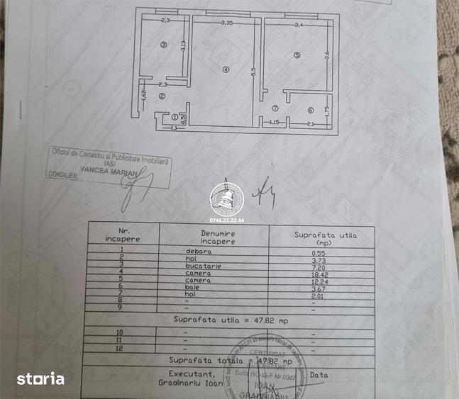 Apartament 2 camere de vanzare, Cantemir - Podul de Piatra - 4