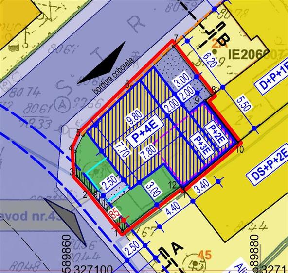 Teren Construcții intravilan de 180 mp, în Matei Voievod