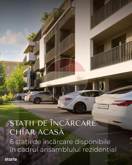 Apartament cu 2 camere decomandat în Noua