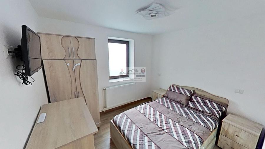 Apartament cu 3 camere semidecomandat, mobilat în Vest