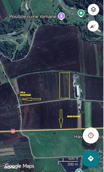 Teren de 20000 mp, în Băcia