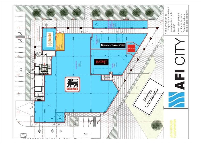 Spațiu comercial, de 4,500 mp, în Bucureștii Noi