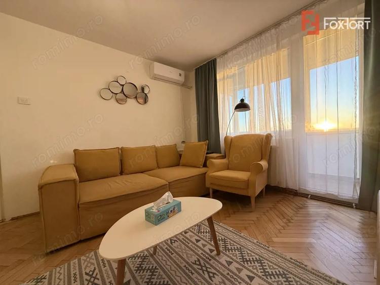 Apartament cu 2 camere semidecomandat, mobilat în Gării