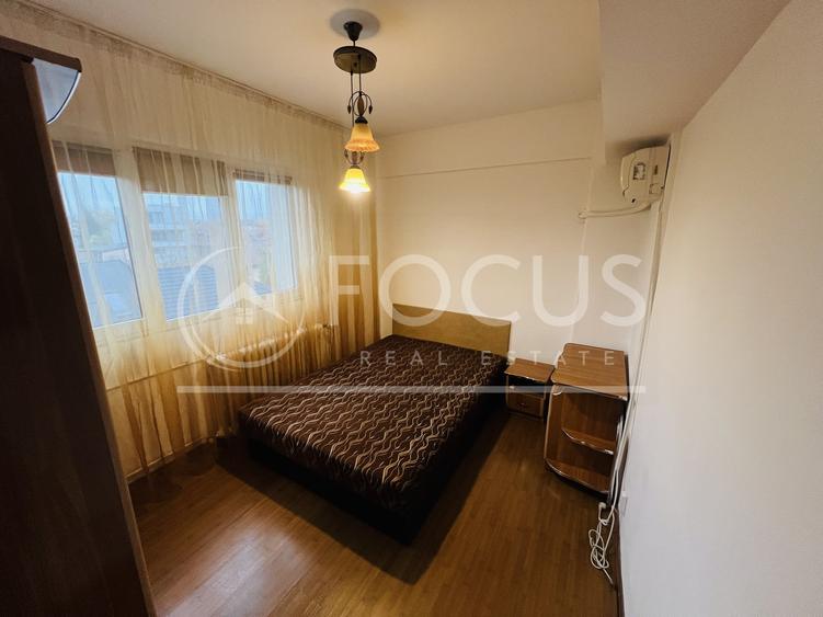 Apartament cu 2 camere semidecomandat, mobilat în Dorobanți