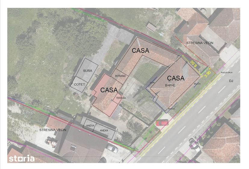 Casă cu 5 camere cu Teren 4800 Mp în Dobrești
