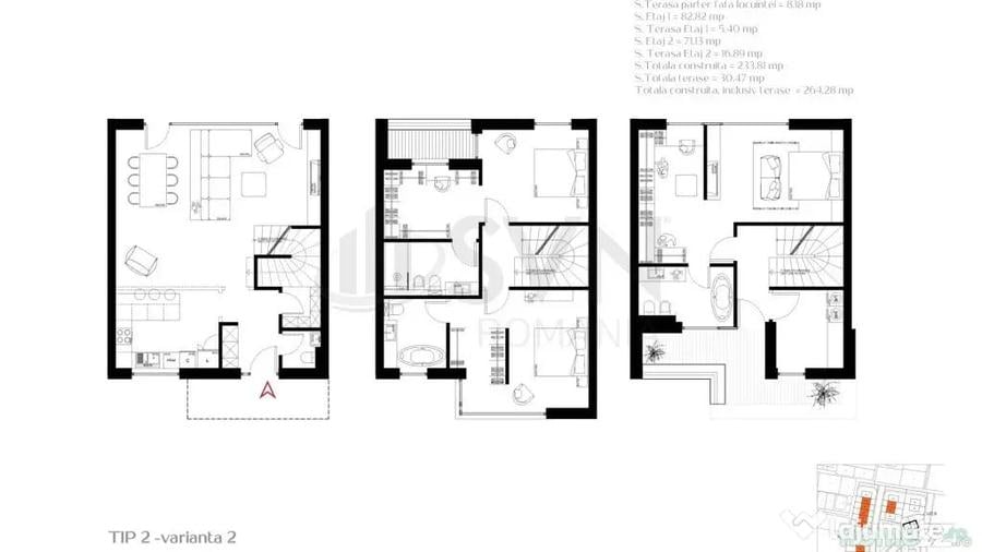 Casă cu 5 camere cu Teren 212 Mp în Băneasa