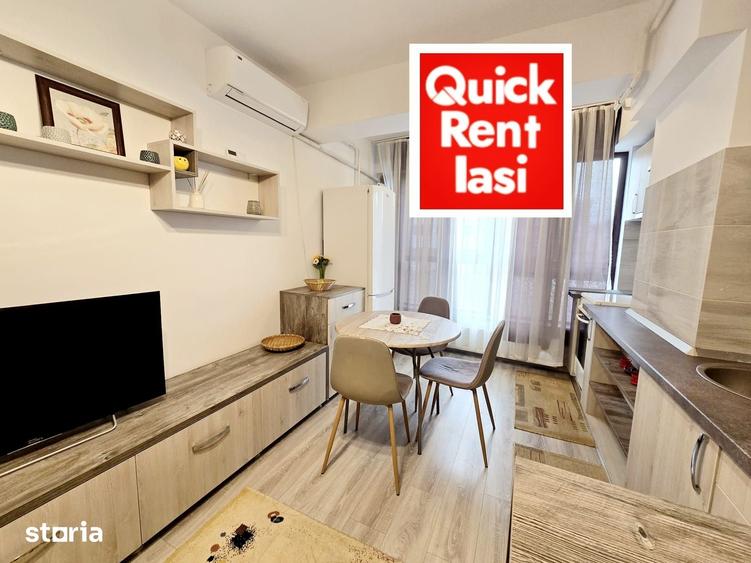 Palas Mall Bloc Nou Apartament 2 Camere Open Space Modern De Inchiriat - 7