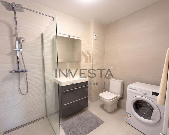 Apartament cu 2 camere semidecomandat, mobilat în Plopilor