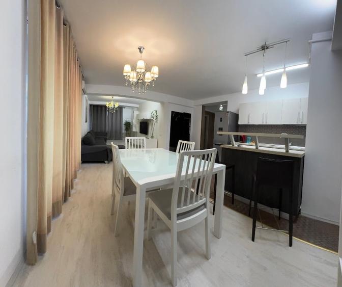 Apartament cu 3 camere decomandat, mobilat în Pipera