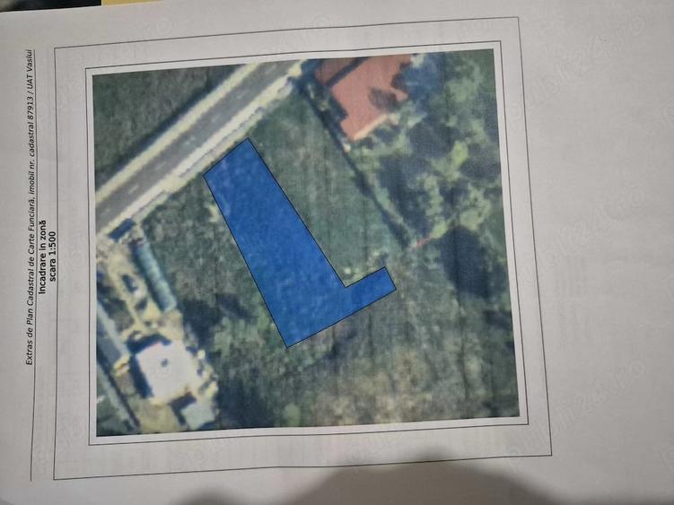 Teren de 884 mp, în Central
