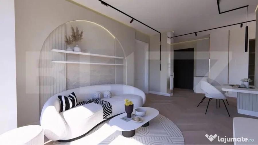 Apartament 2 camere, 55 mp, zona Tudor - Skyline Residence - 1