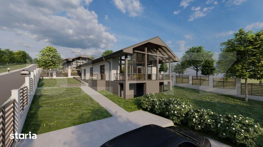 Casă cu 4 camere cu Teren 700 Mp în Gănești