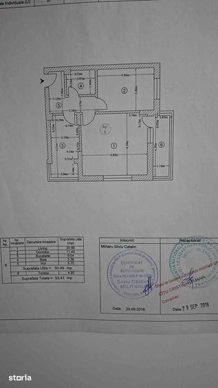 Apartament cu 2 camere decomandat în Central
