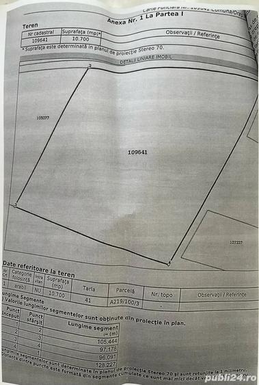 Teren de 10700 mp, în Tuzla