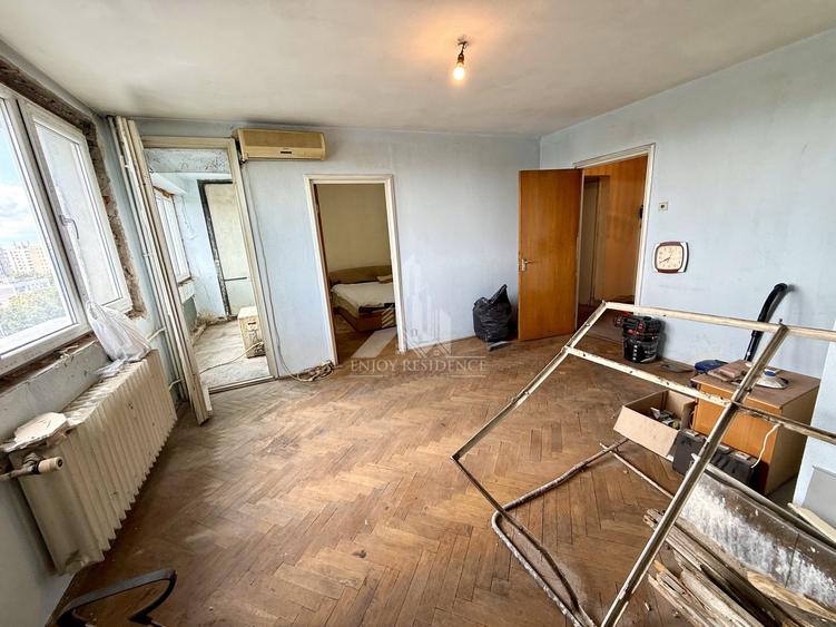 Apartament cu 2 camere circular, mobilat în Titan