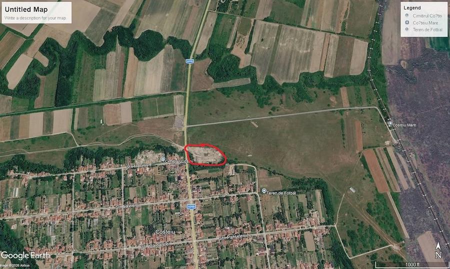 Teren de vanzare, Costeiu, jud Timis - 3