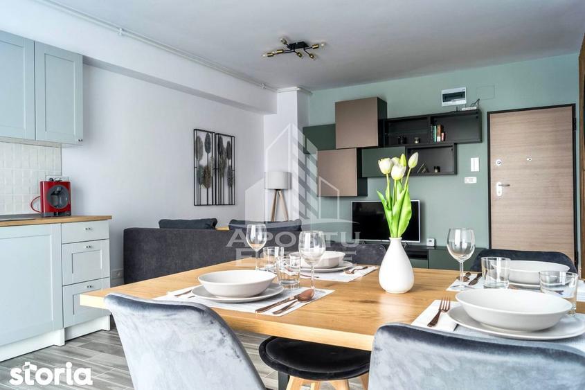 Apartament cu 2 camere decomandat, mobilat în Torontalului
