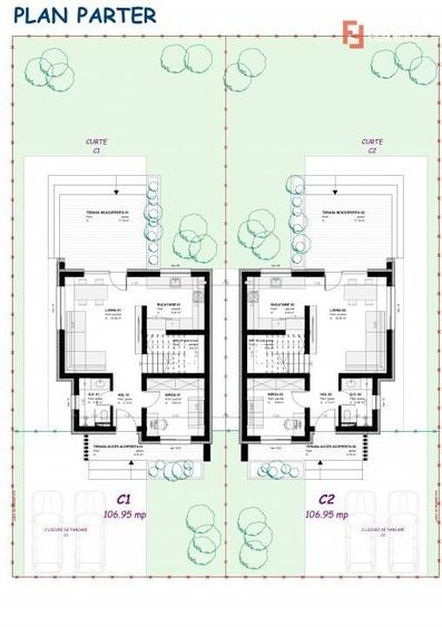 Duplex cu 5 camere cu Canalizare în Săcălaz