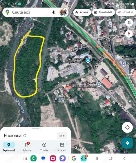 Teren de 8920 mp, în Central