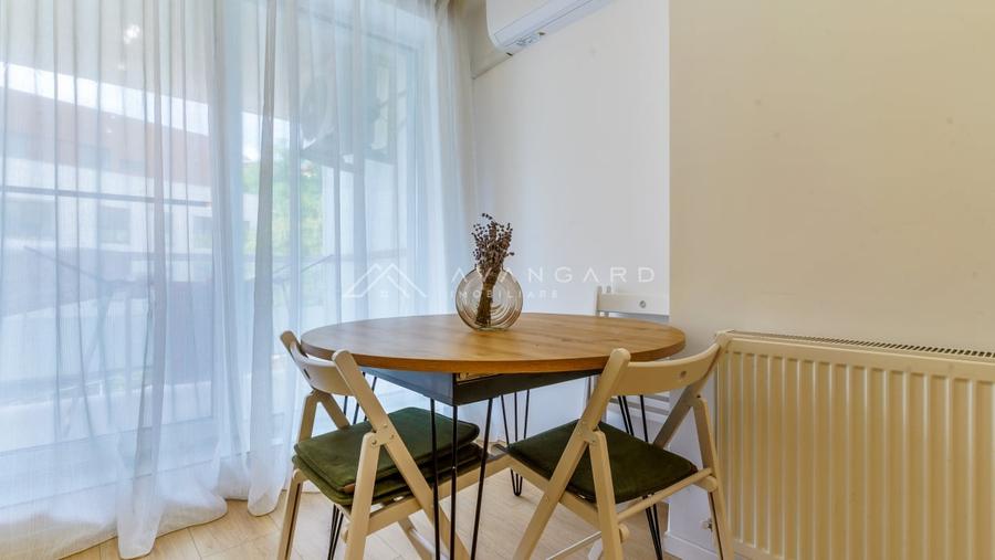 Apartament cu 2 camere semidecomandat, mobilat în Grigorescu