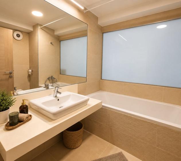Apartament cu 3 camere semidecomandat, mobilat în Pipera