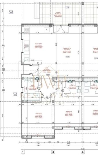 1/2 Duplex pe parter, 3 camere, 2 bai, Urseni - 1