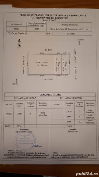 Teren de 500 mp, în Sud