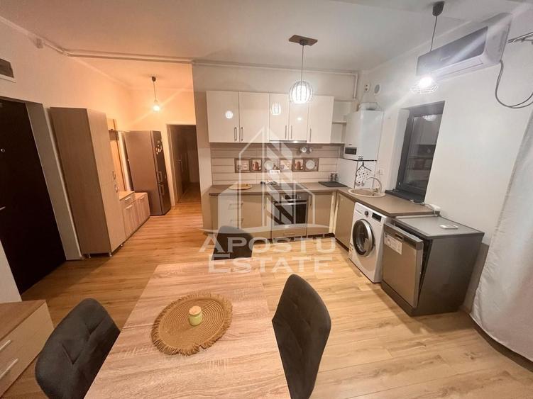 Apartament cu 2 camere decomandat, mobilat în Dumbrăvița
